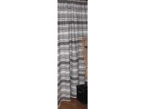 Cortina de Puerta estilo Jacquard Gris-Multicolor 155 x 220 cm